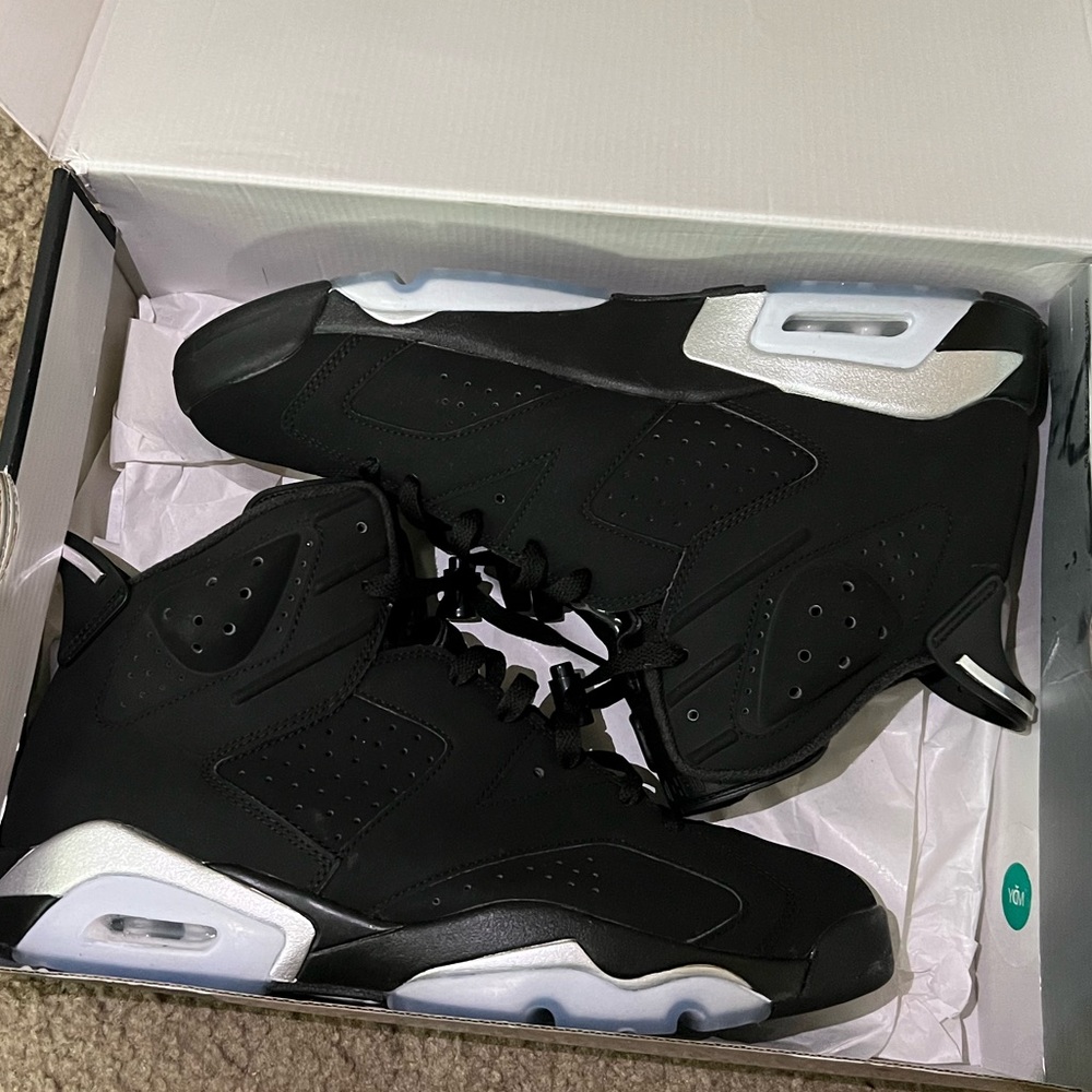 Jordan Retro 6 (Chrome Metallic Silver)